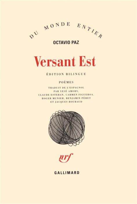 Emprunter VERSANT EST ET AUTRES POEMES livre