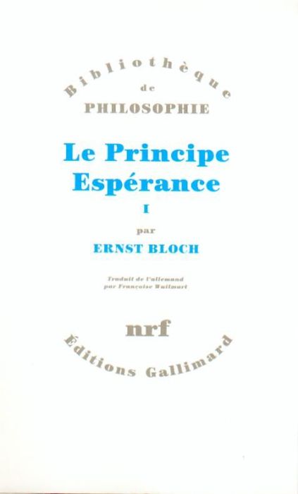 Emprunter Le Principe Espérance. Tome 1 livre