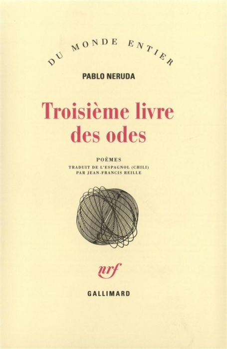 Emprunter Troisième livre des odes livre