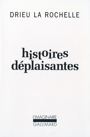 Emprunter Histoires déplaisantes... livre