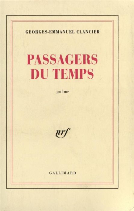 Emprunter Passagers du temps livre