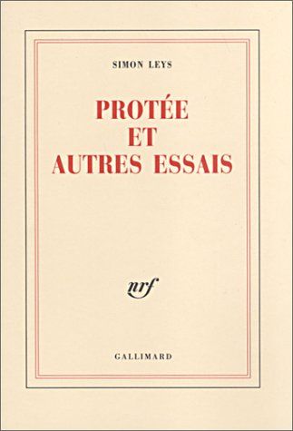 Emprunter Protée et autres essais livre