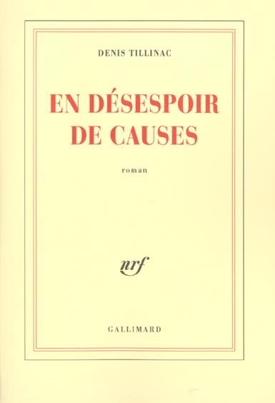 Emprunter En désespoir de causes livre