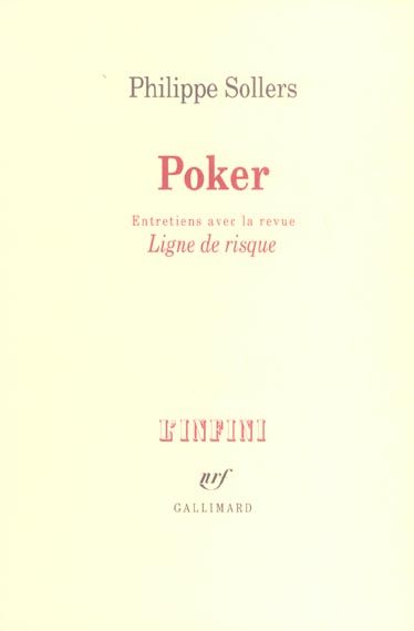 Emprunter Poker. Entretiens avec la revue Ligne de risque livre