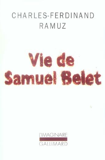 Emprunter Vie de Samuel Belet livre