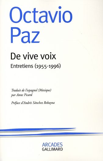 Emprunter De vive voix. Entretiens (1955-1996) livre