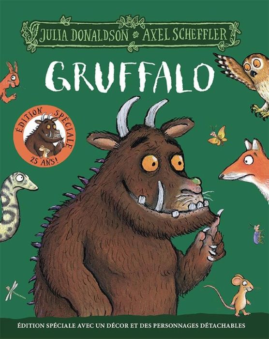 Emprunter Gruffalo. Edition spéciale 25 ans avec un décor et des personnages détachables livre