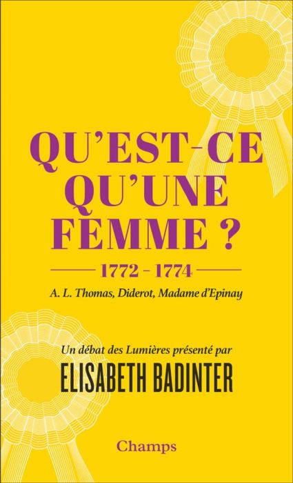 Emprunter Qu'est-ce qu'une femme ? (1772-1774) livre