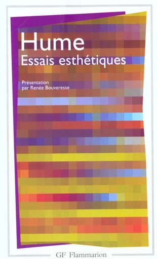 Emprunter Essais esthétiques livre