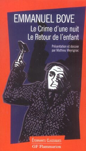 Emprunter Le Crime d'une nuit %3B Le Retour de l'enfant livre