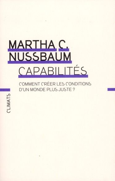 Emprunter Capabilités. Comment créer les conditions d'un monde plus juste ? livre