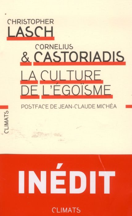 Emprunter La Culture de l'égoïsme livre