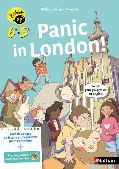 Emprunter Anglais 6E 5E Panic in London! Bubble up. Edition 2024. Textes en français et anglais livre