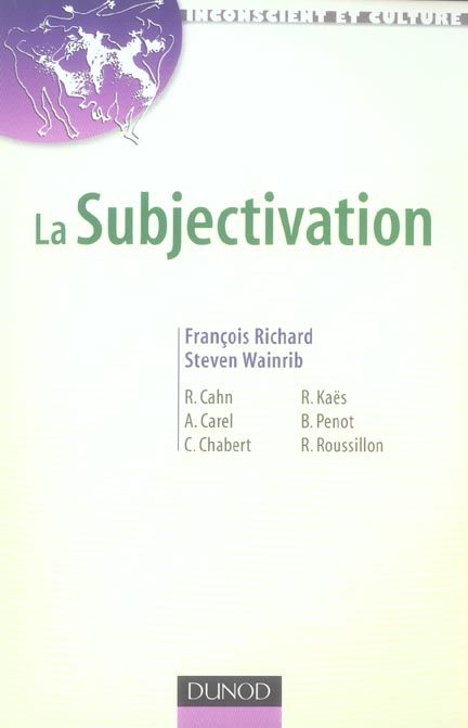 Emprunter La Subjectivation livre