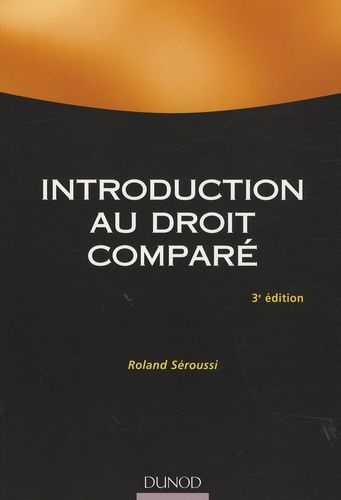 Emprunter Introduction au droit comparé. 3e édition livre