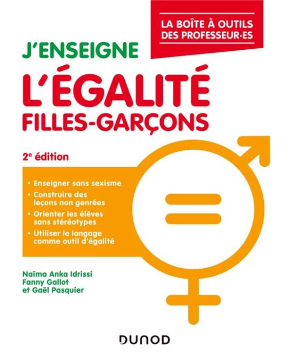 Emprunter J'enseigne l'égalité filles-garçons. 2e édition livre