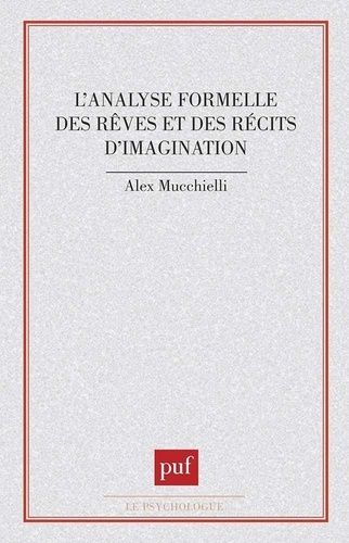 Emprunter L'analyse formelle des rêves et des récits d'imagination livre