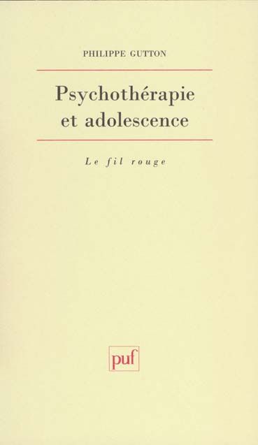 Emprunter Psychothérapie et adolescence livre