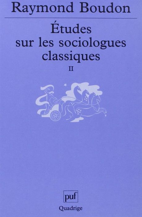 Emprunter Etudes sur les sociologues classiques. Tome 2 livre