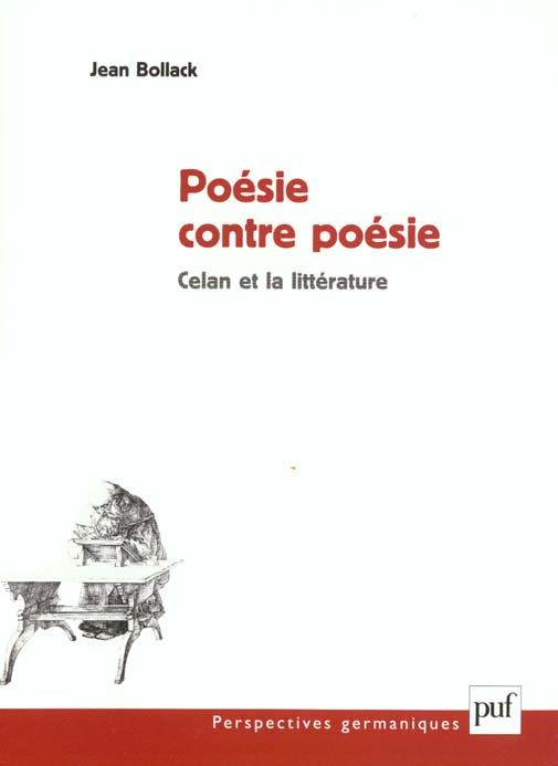 Emprunter Poésie contre poésie.. Celan et la littérature livre