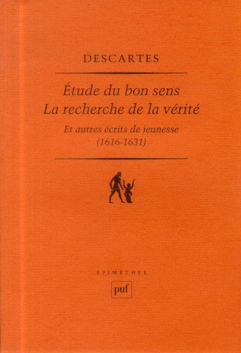 Emprunter Etude du bon sens. La recherche de la vérité et autres récits de jeunesse (1616-1631) livre