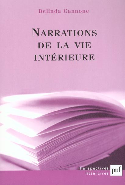 Emprunter Narrations de la vie intérieure livre