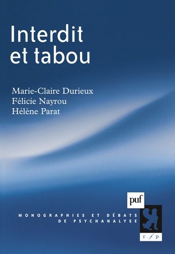 Emprunter Interdit et tabou livre