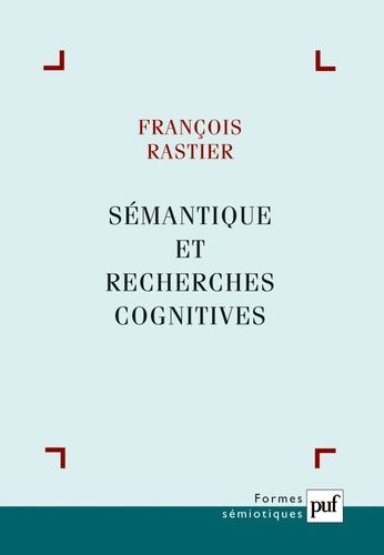 Emprunter Sémantique et recherches cognitives livre