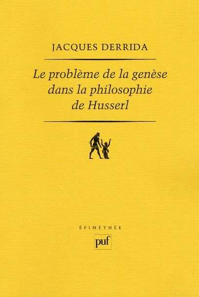 Emprunter Le problème de la genèse dans la philosophie de Husserl. 2e édition livre