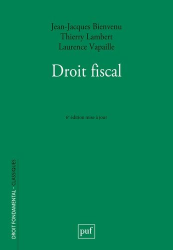 Emprunter Droit fiscal. 6e édition actualisée livre