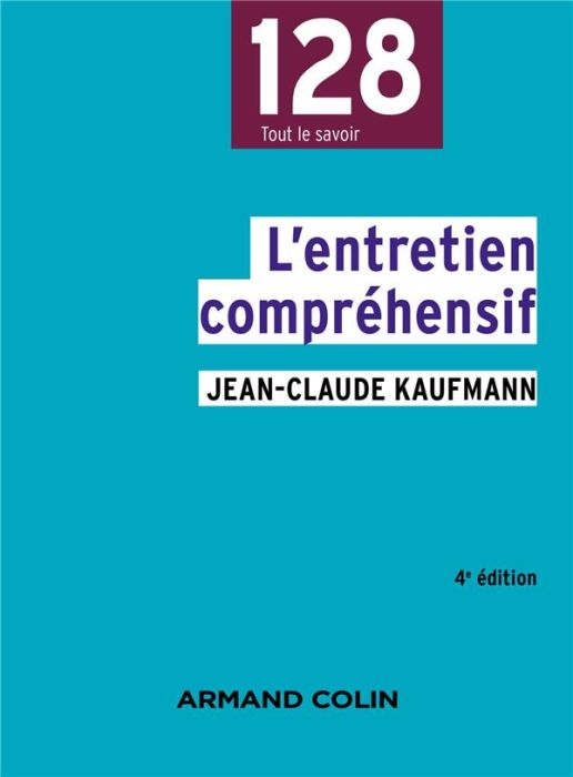 Emprunter L'entretien compréhensif. 4e édition livre