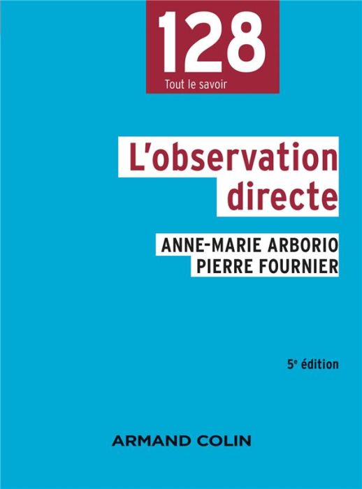 Emprunter L'observation directe. 5e édition livre