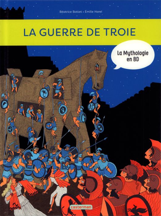 Emprunter La mythologie en BD : La guerre de Troie livre