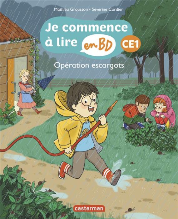 Emprunter Je commence à lire en BD - CE1 : Opération escargots livre