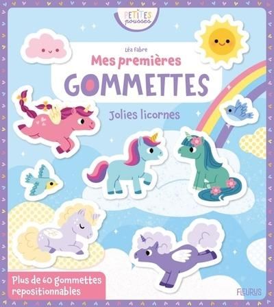 Emprunter Mes premières gommettes Jolies licornes. Avec plus de 60 gommettes repositionnables livre