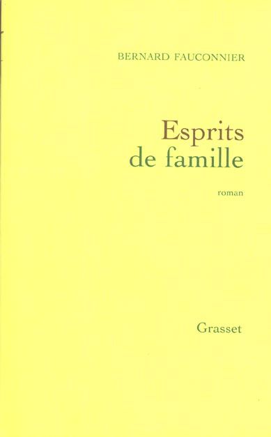 Emprunter Esprits de famille livre