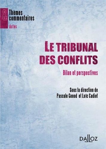 Emprunter Le Tribunal des conflits. Bilan et perspectives livre