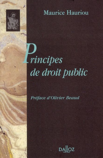 Emprunter Principes de droit public livre