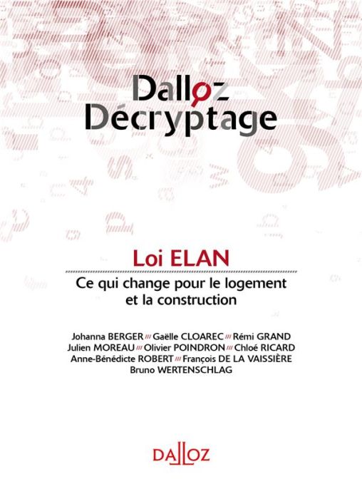 Emprunter La loi ELAN. Edition 2019 livre