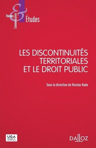 Emprunter Les discontinuités territoriales et le droit public livre