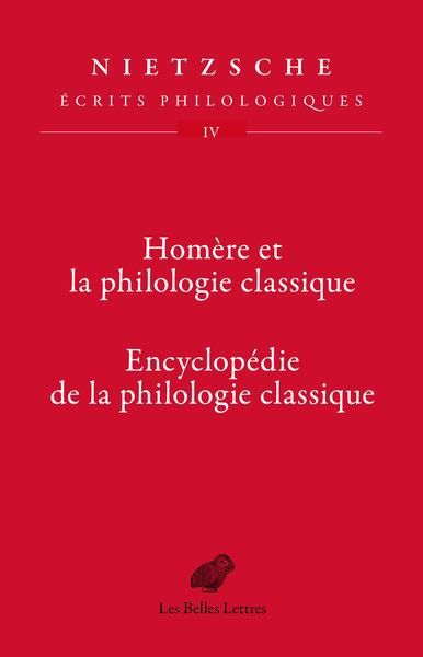 Emprunter Ecrits philologiques. Tome 4, Homère et la philologie classique - Encyclopédie de la philologie clas livre