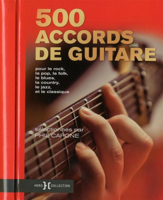 Emprunter 500 accords de guitare livre