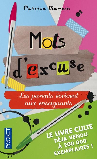 Emprunter Mots d'excuse. Les parents écrivent aux enseignants livre