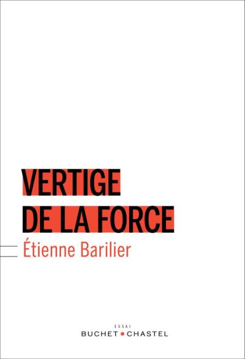 Emprunter VERTIGE DE LA FORCE livre