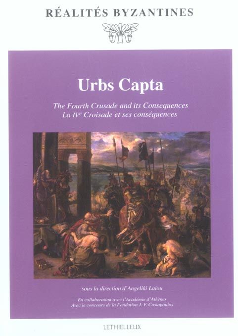 Emprunter Urbs Capta. La IVe Croisade et ses conséquences, édition bilingue français-grec ancien livre