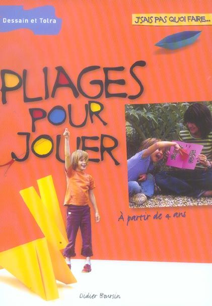 Emprunter Pliages pour jouer livre