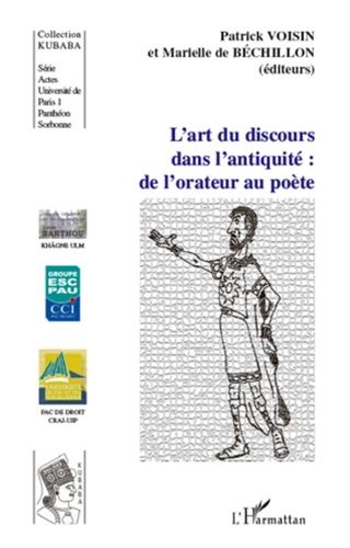 Emprunter L'art du discours dans l'Antiquité : de l'orateur au poète livre