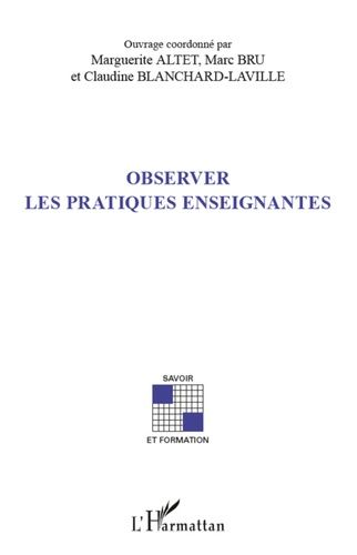 Emprunter Observer les pratiques enseignantes livre