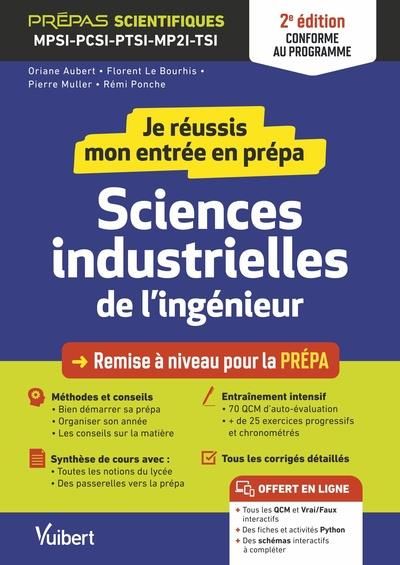 Emprunter Je réussis mon entrée en prépa sciences industrielles de l'ingénieur. MPSI-PCSI-PTSI-MP2I, 2e éditio livre