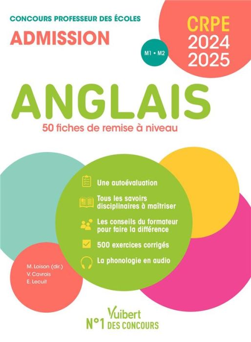 Emprunter Anglais. 50 fiches de remise à niveau, Edition 2024-2025 livre